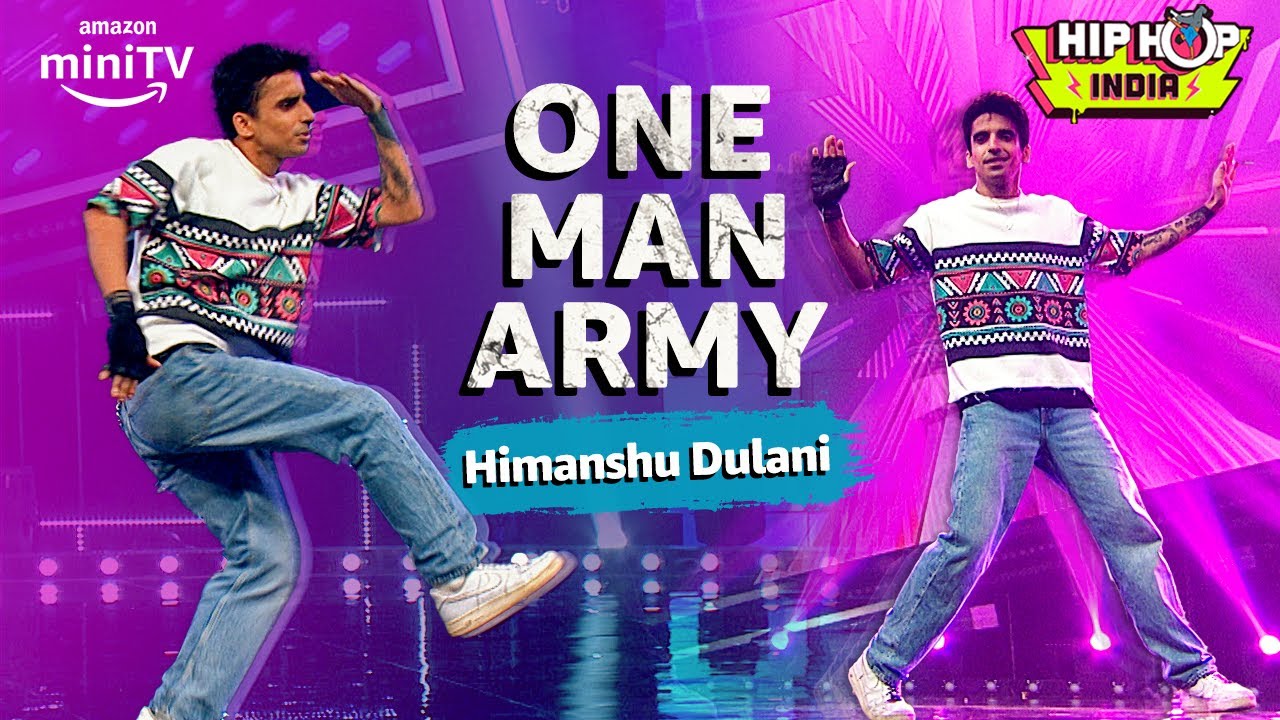 Himanshu Dulani's Hip Hop Moves On Proper Patola🔥 | Hip Hop India on @AmazonMXPlayer