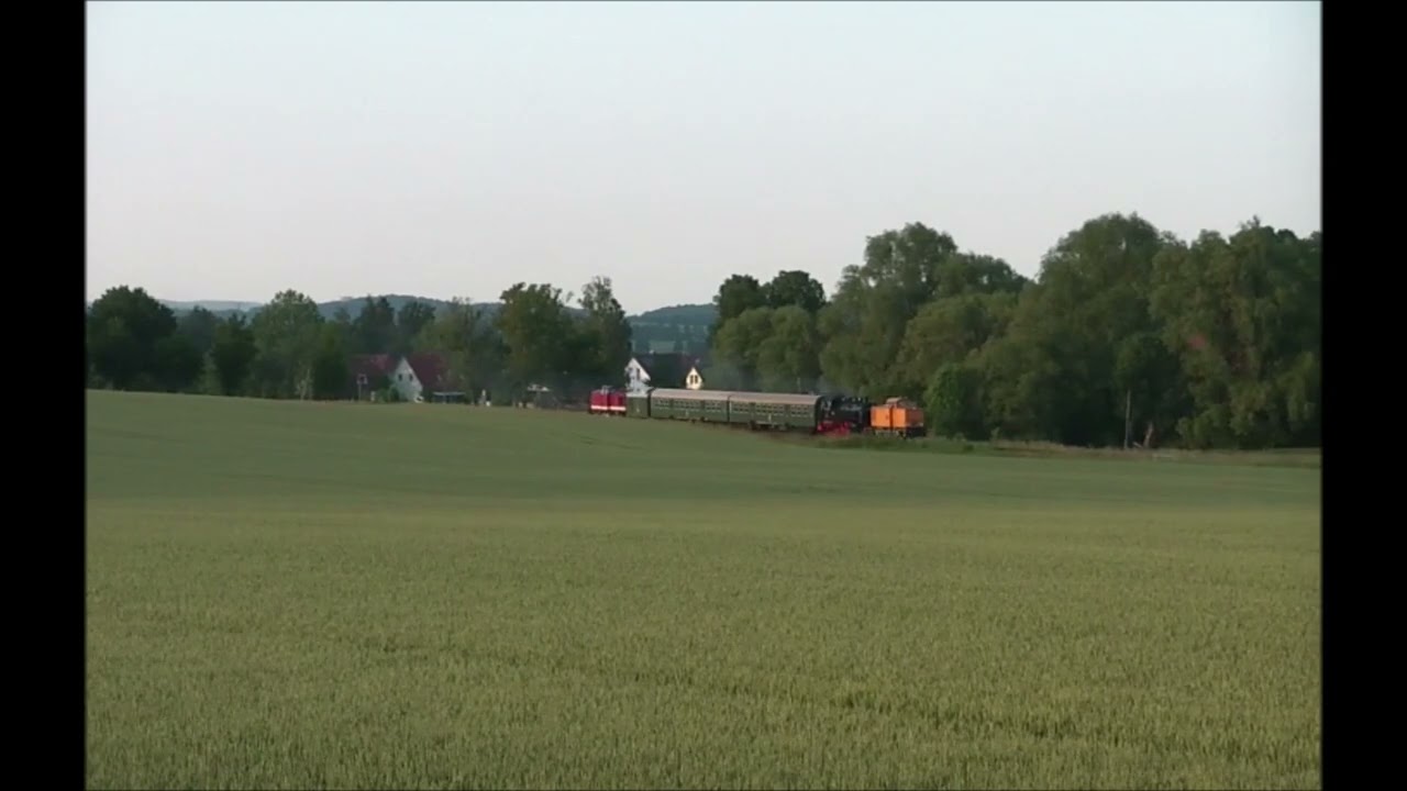 106 756 (346 756) mit 86 1744 und 112 565 in Putbus
