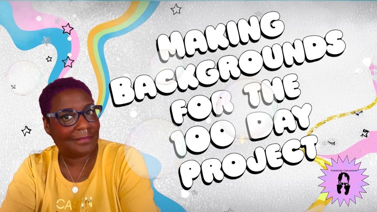 Making Backgrounds for The 100 Day Project