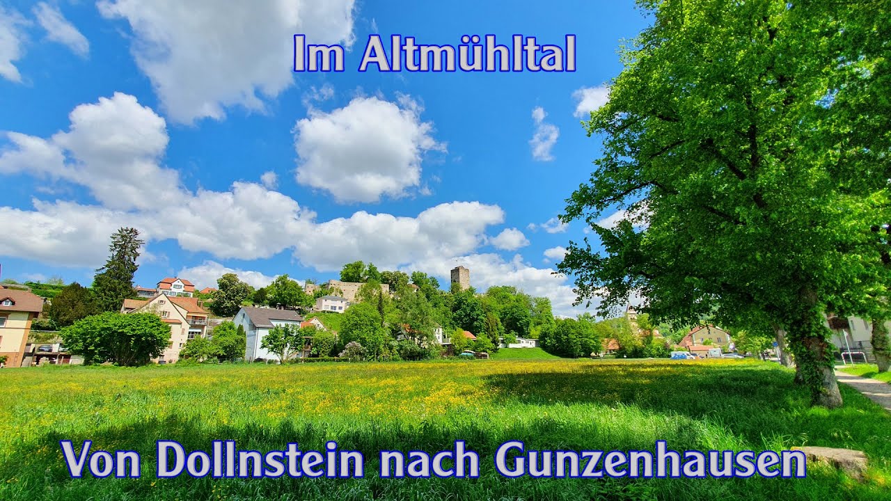 Altmühltal Radweg Von Dollnstein nach Gunzenhausen