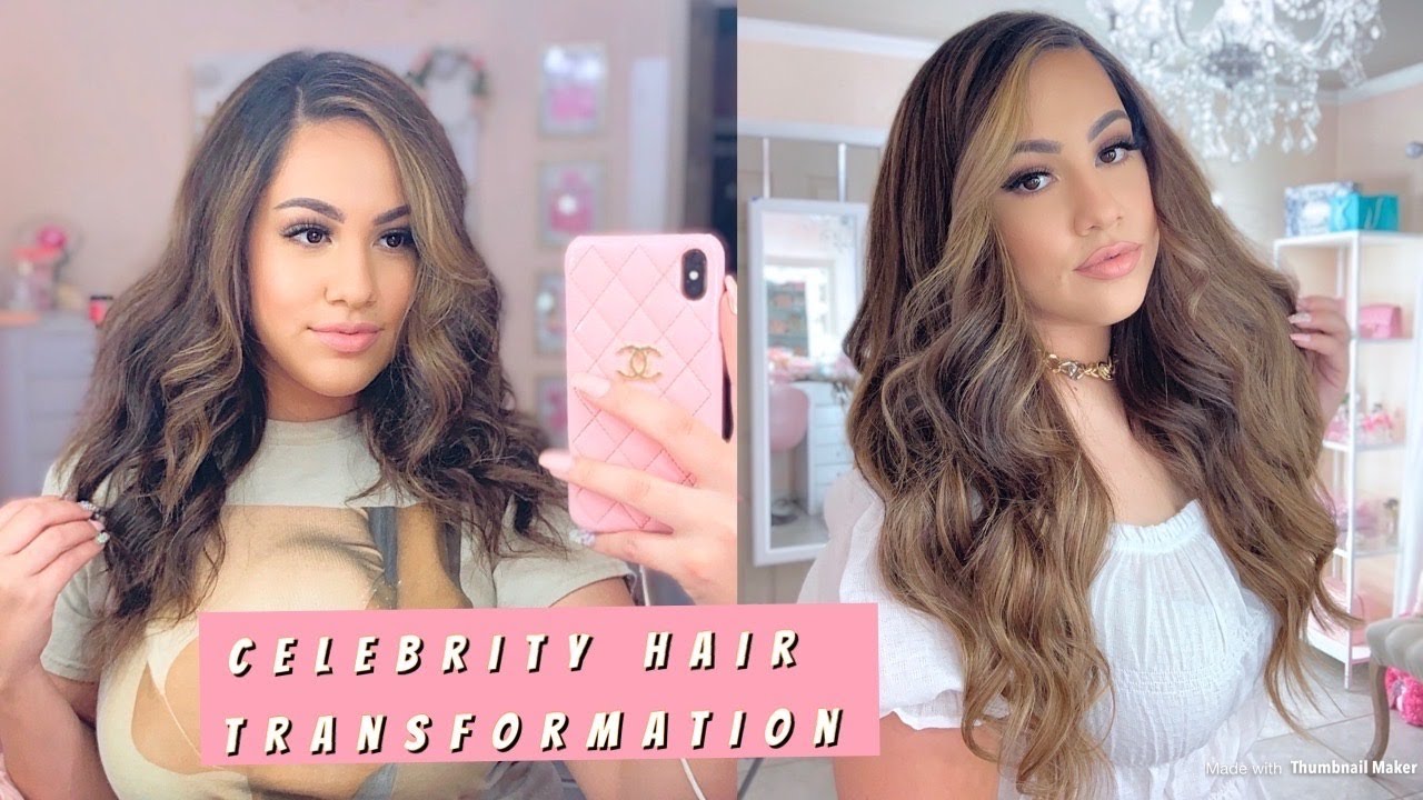 How I Blend My Hair Extensions with Highlighted Hair!|LuxuryForPrincess