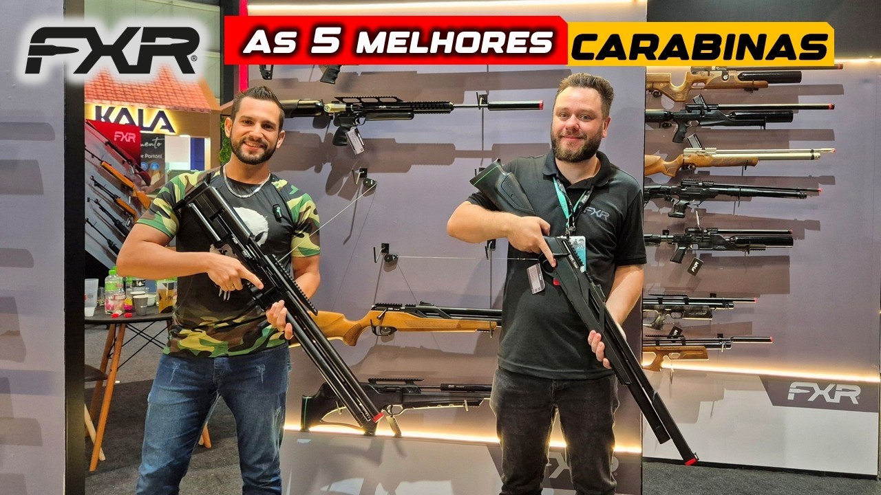 AS 5 MELHORES CARABINAS DA FXR  - TRADE SHOW 2026