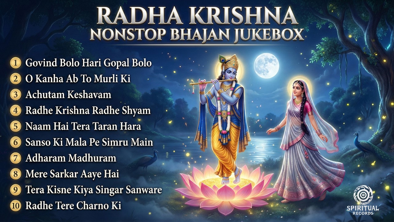 Sandhya Aarti Special | Radha Krishna Nonstop Bhajans | Mind Relaxing Bhakti Songs