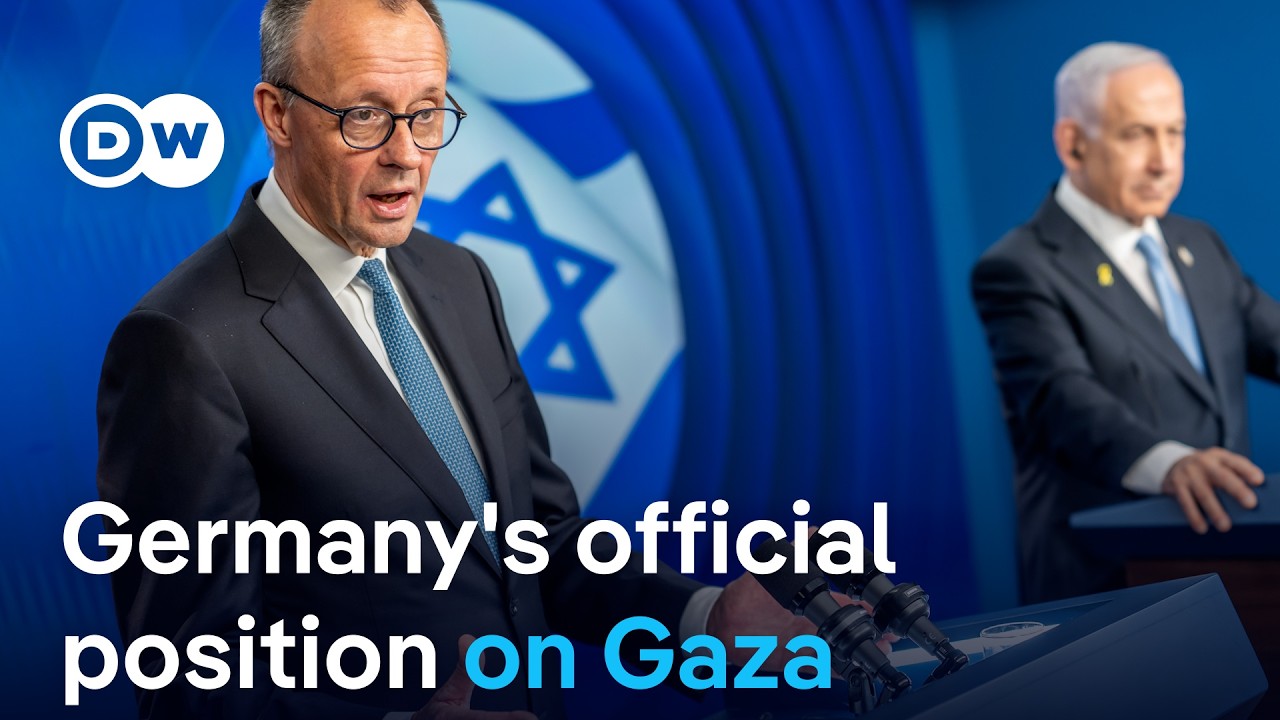 Chancellor Merz calls for two-state solution at press conference with Israeli PM Netanyahu |&nbsp;DW News
