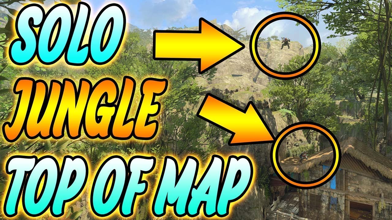 COD: BO4 *JUNGLE* SOLO GLITCH TOP OF MAP ROOF INSANE (AFTER 1.19) GOD