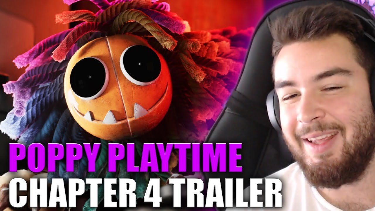 H1vezZz Poppy Playtime Chapter 4 Trailer İzliyor