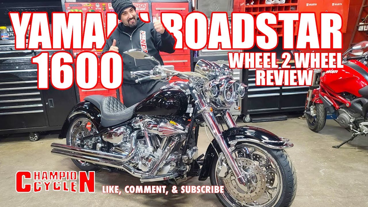 Yamaha Roadstar 1600 Metric Cruiser Wheel 2 Wheel Review and Build Overview