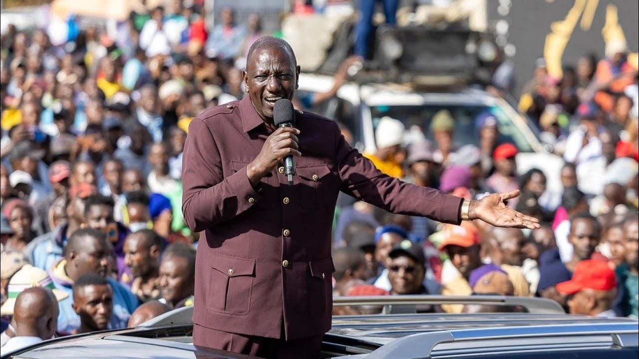 Live: Ruto Roars in Busia Destroying Gachagua!