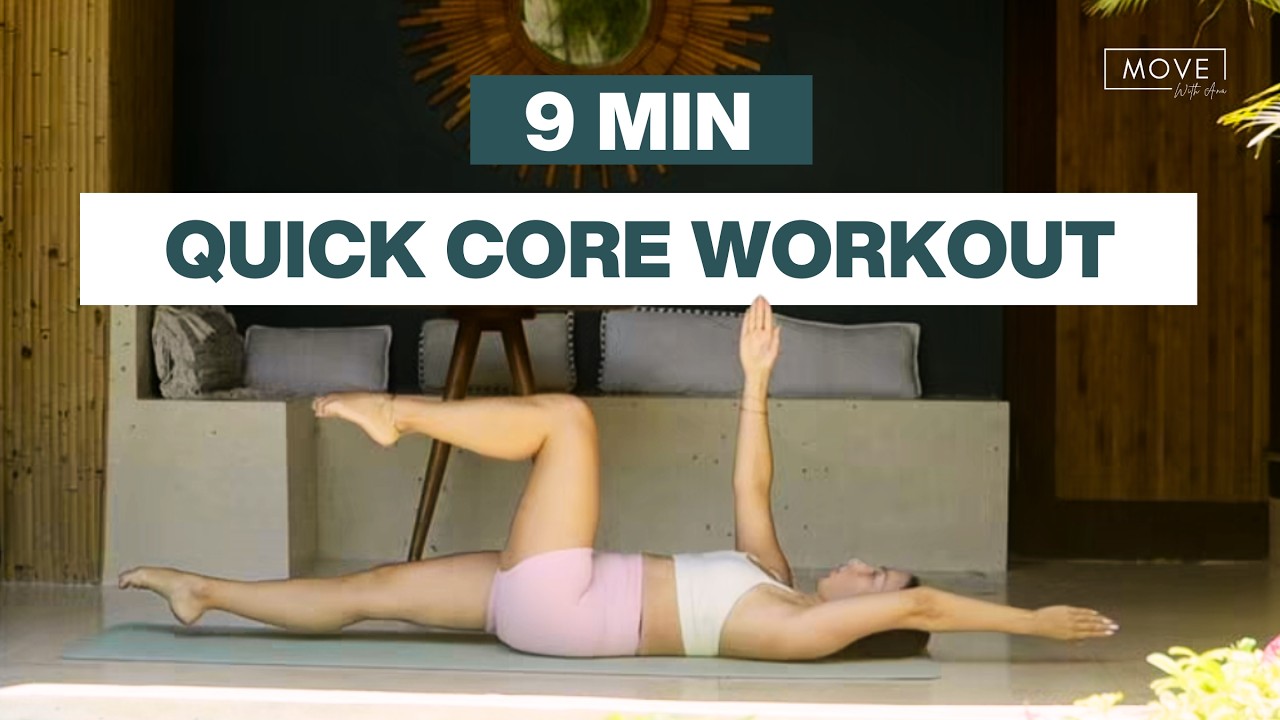 QUICK CORE FLOW at Home / Strengthen Your Core in Minutes