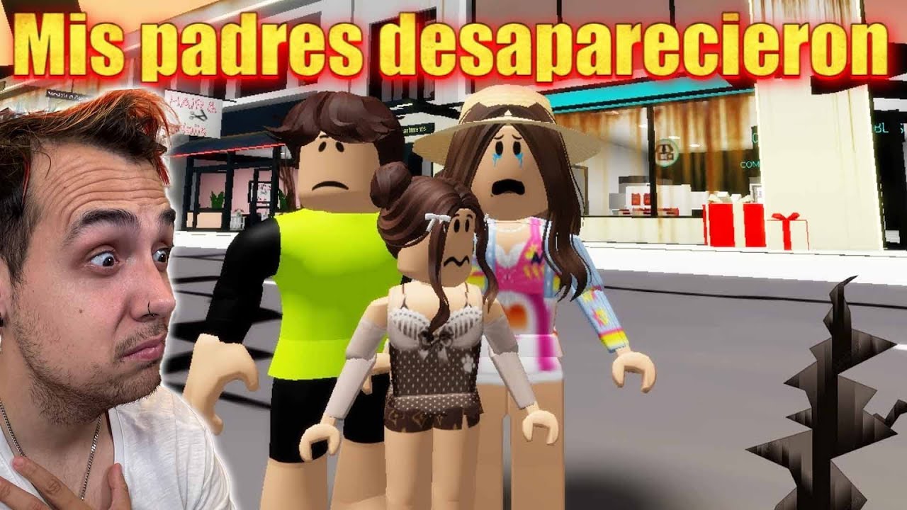 MIS PADRES DESAPARECIERON 😔😟PELICULA TRISTE ROBLOX BROOKHAVEN