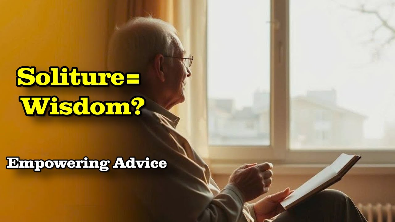 Why Choosing Solitude in Old Age Is a Sign of Wisdom | Empowering Advice for Seniors
