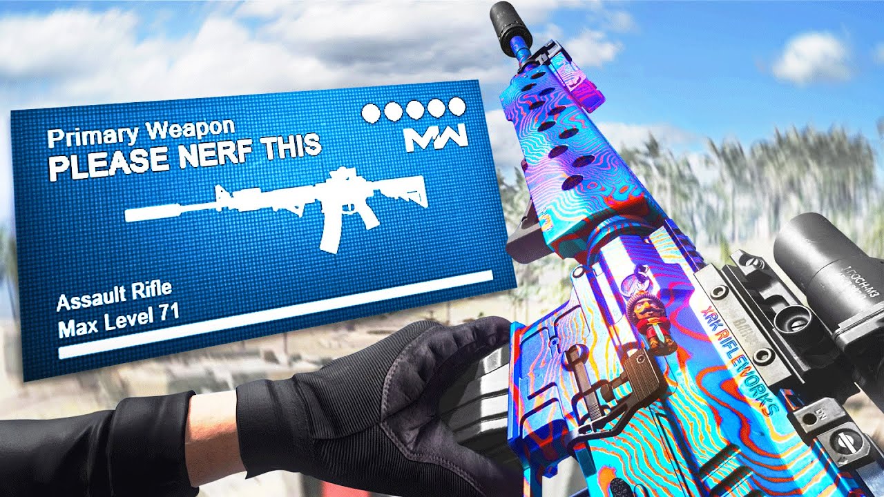Мне кажется, они незаметно улучшили M4A1 из MW в Warzone... (Серьезно)