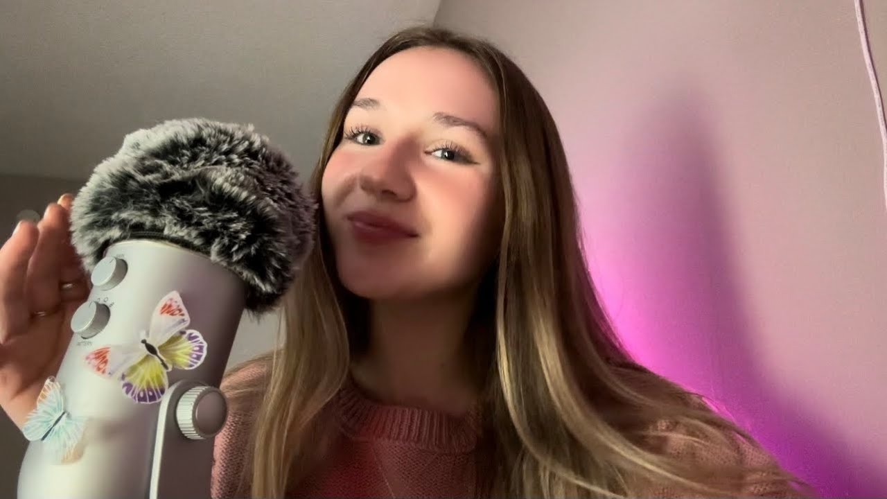 ASMR | 5000 подписчиков 💕 | Знакомьтесь со мной, шепчусь, болтаю по микрофону