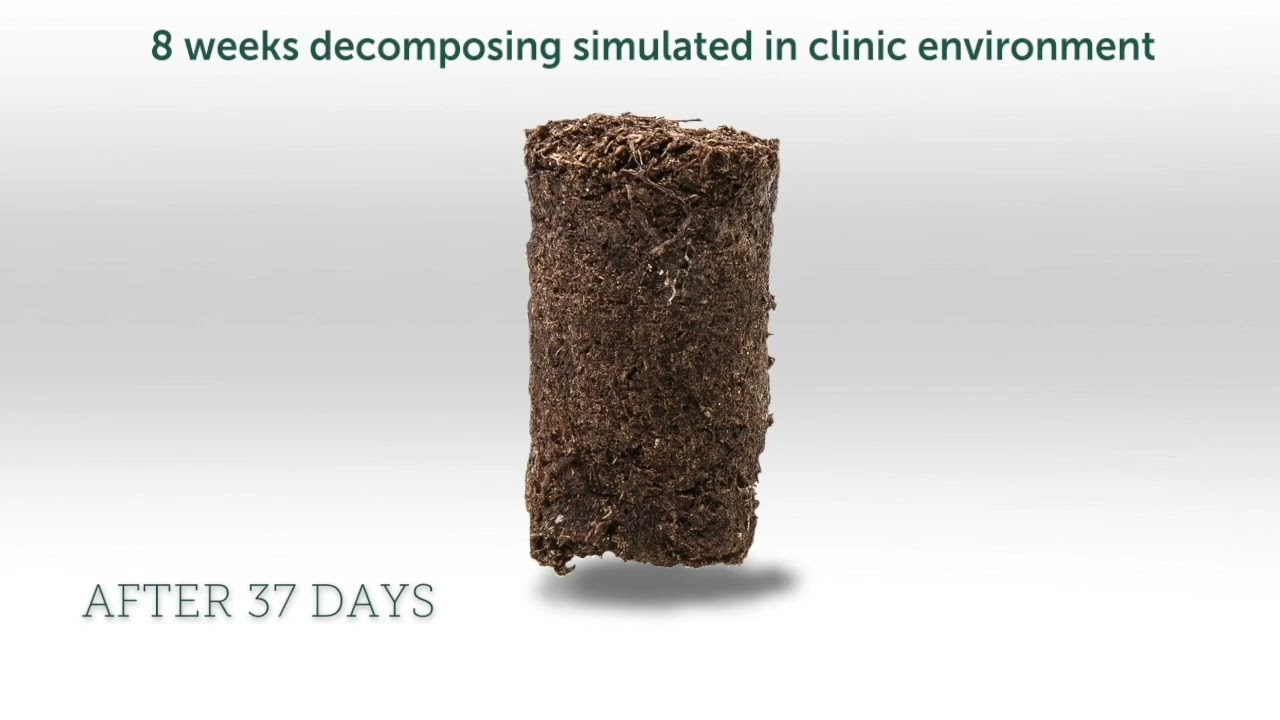 Ellepot paper Organic 2.0. An 8-week decomposing test