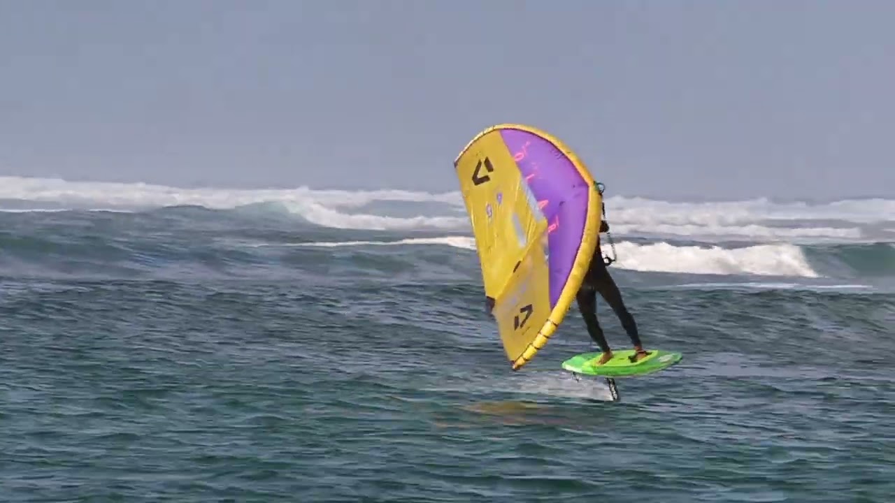 Majanicho, Fuerteventura 😍 Wingfoiling Session.