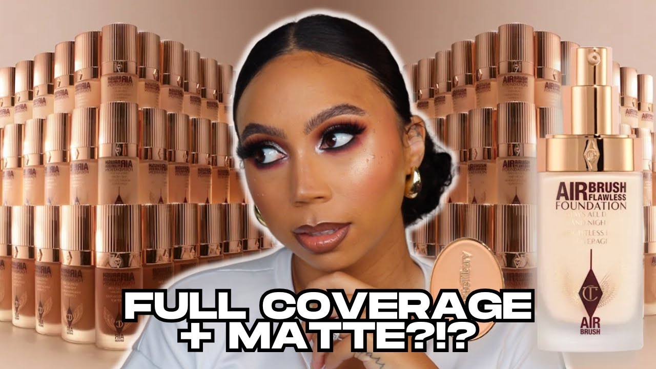 Обзор безупречной тональной основы Charlotte Tilbury Airbrush | Кэти Дэнджер