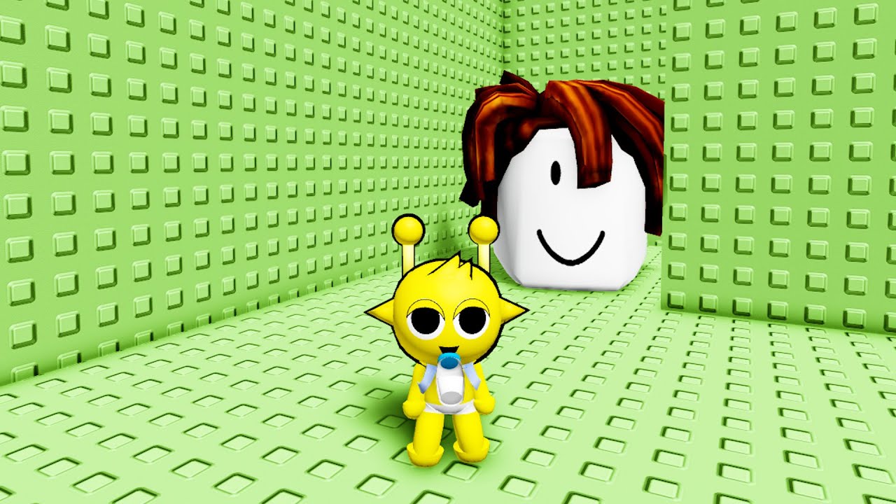 Sprunki Baby Simon Played Escape Bacon Head Obby in ROBLOX | Incredibox Sprunki
