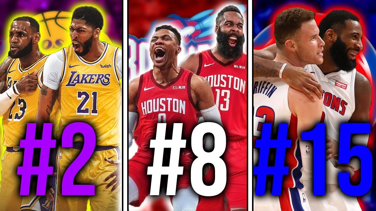 Ranking the Best Duos From EVERY NBA Team 2019 20