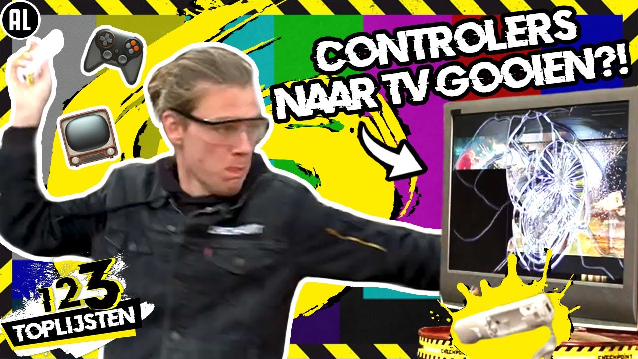 KUN JE EEN TV ECHT SLOPEN MET DE AFSTANDSBEDIENING?! - CHECKPOINT TOP 3 - CHECKPOINT