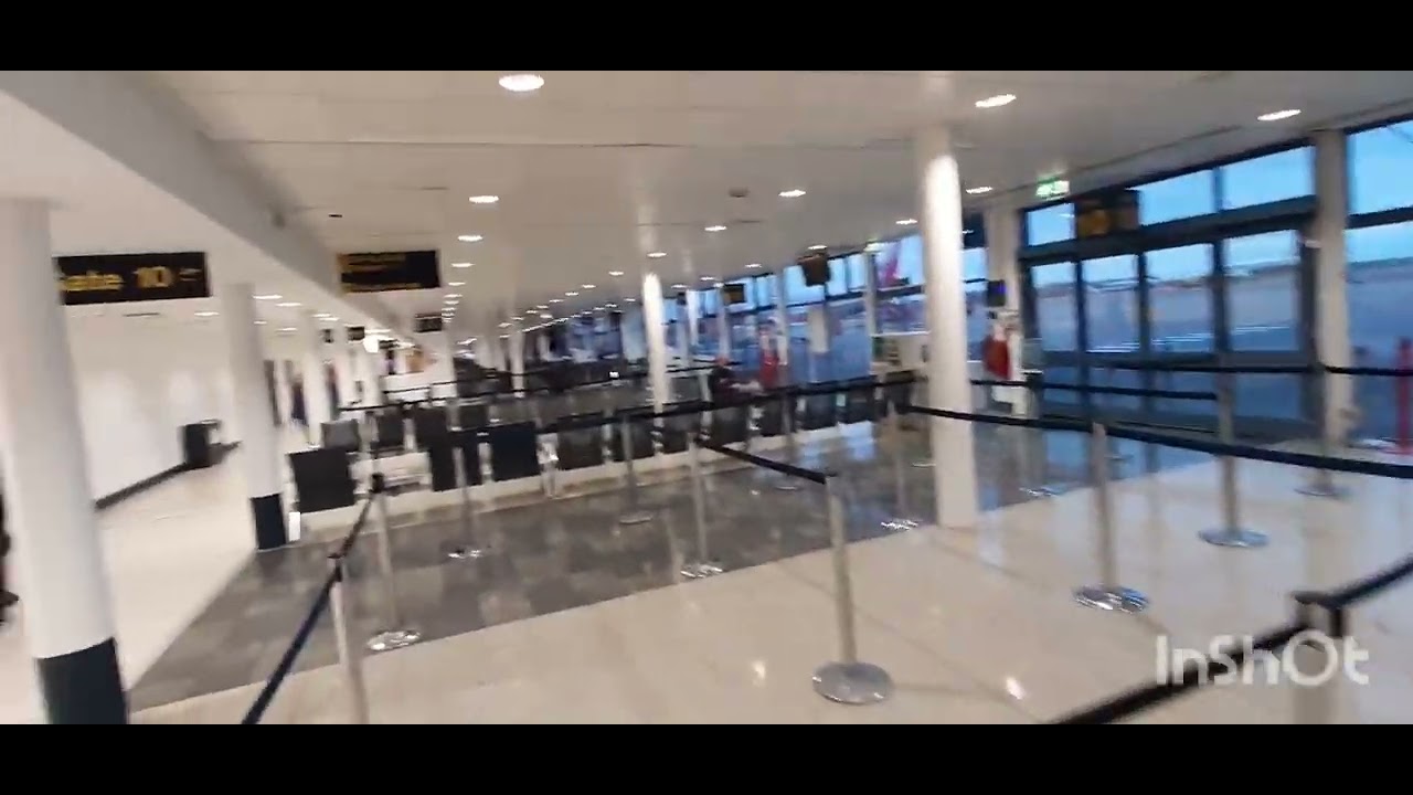 Flying from East Midlands, showing how busy it is