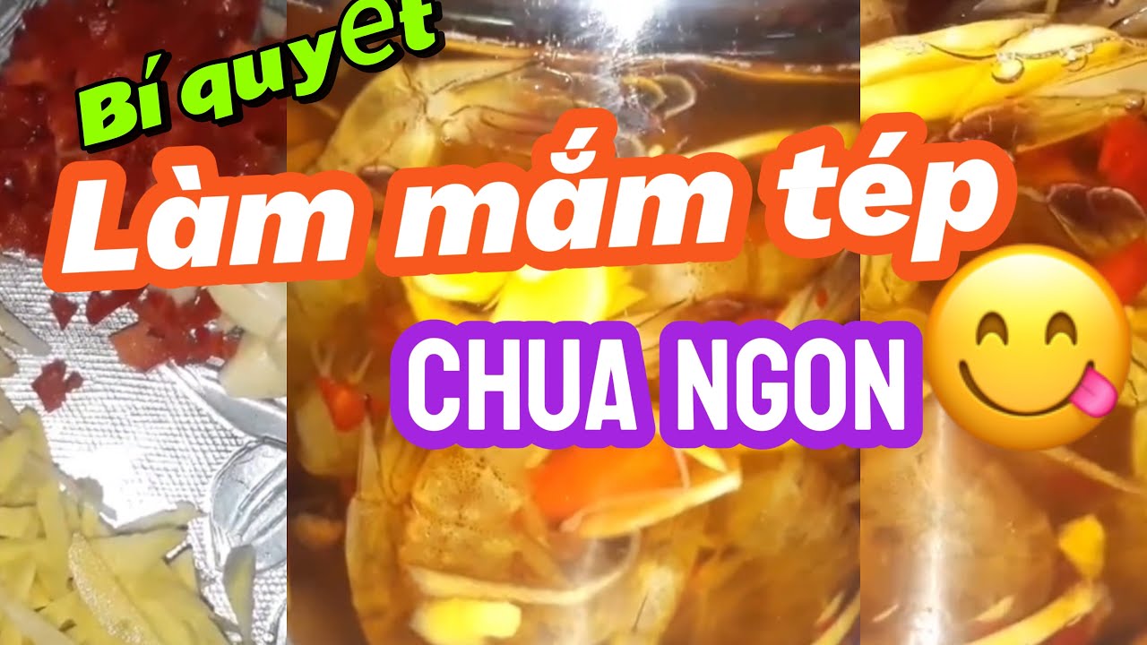 Cách làm mắm tép thơm ngon, làm mắm tép ăn Tết từ bây giờ. 🦐 🦐