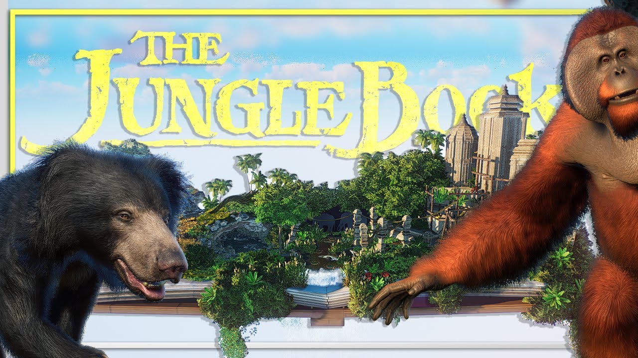 📚 I Made a JUNGLE BOOK Diorama in Planet Zoo!