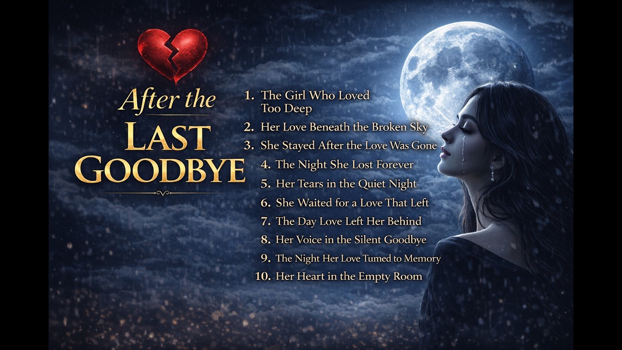 After the Last Goodbye 💔 | Sad Broken Love Songs Playlist | Emotional Female Pop