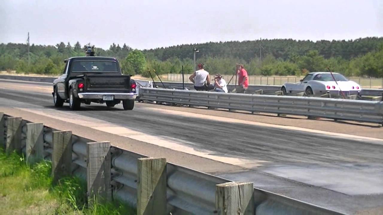 Alex's 383 stroker C10 vs. Dillons 406 Corvette