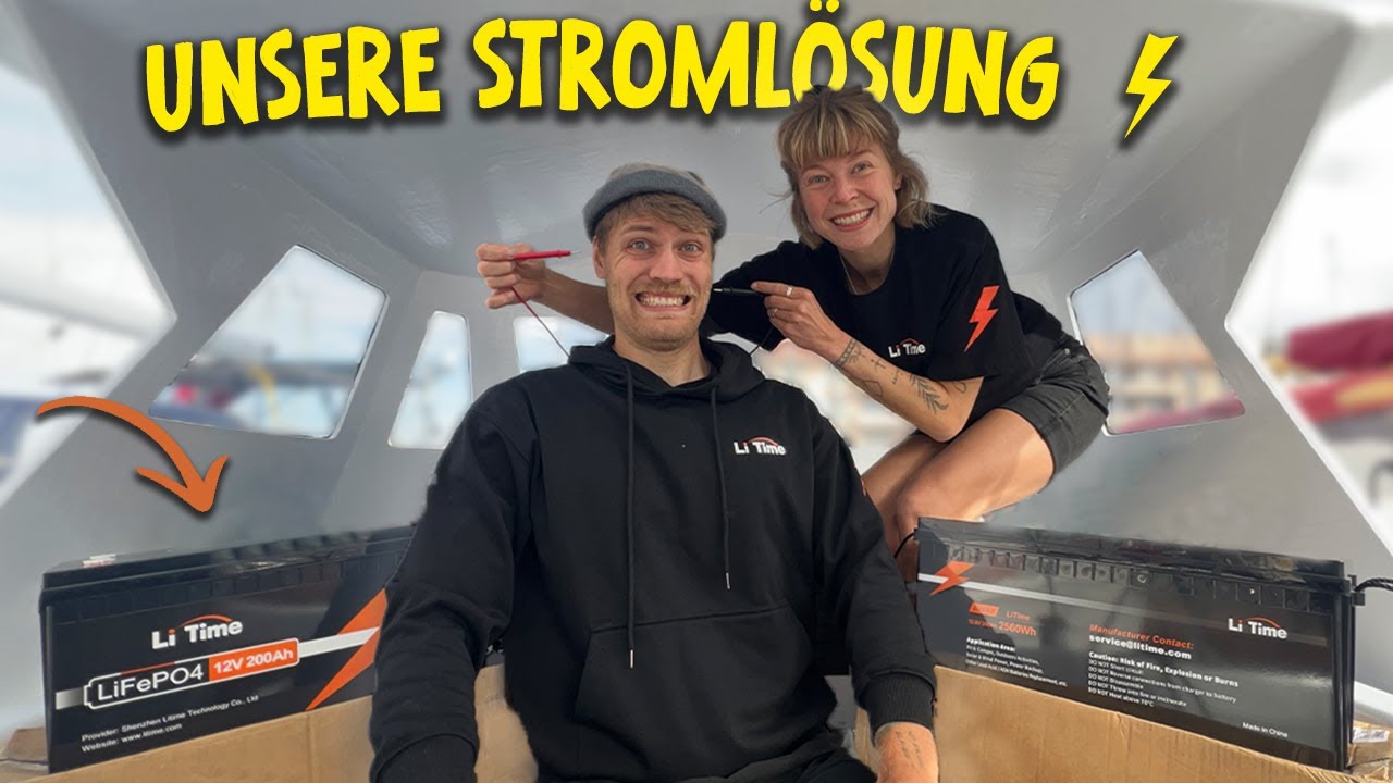 Stromkosten? Nie wieder! Unser Lithium-Batterie Upgrade auf dem Segelboot 🔋 ⚡️I Karl Ocean Ep.61