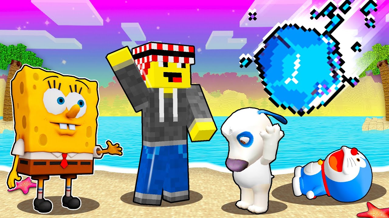 ماين كرافت ولكن كرة ثلجية تضرب العالم وتجمدنا ؟! 🧊😨