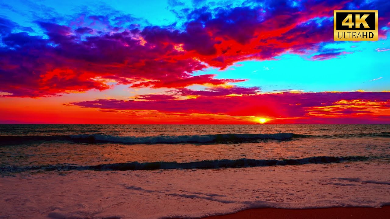 🌊 Медитация от Тревоги и Звуки Океана: Расслабляющие 4K Волны для Спокойствия и Мира | Музыка для ..