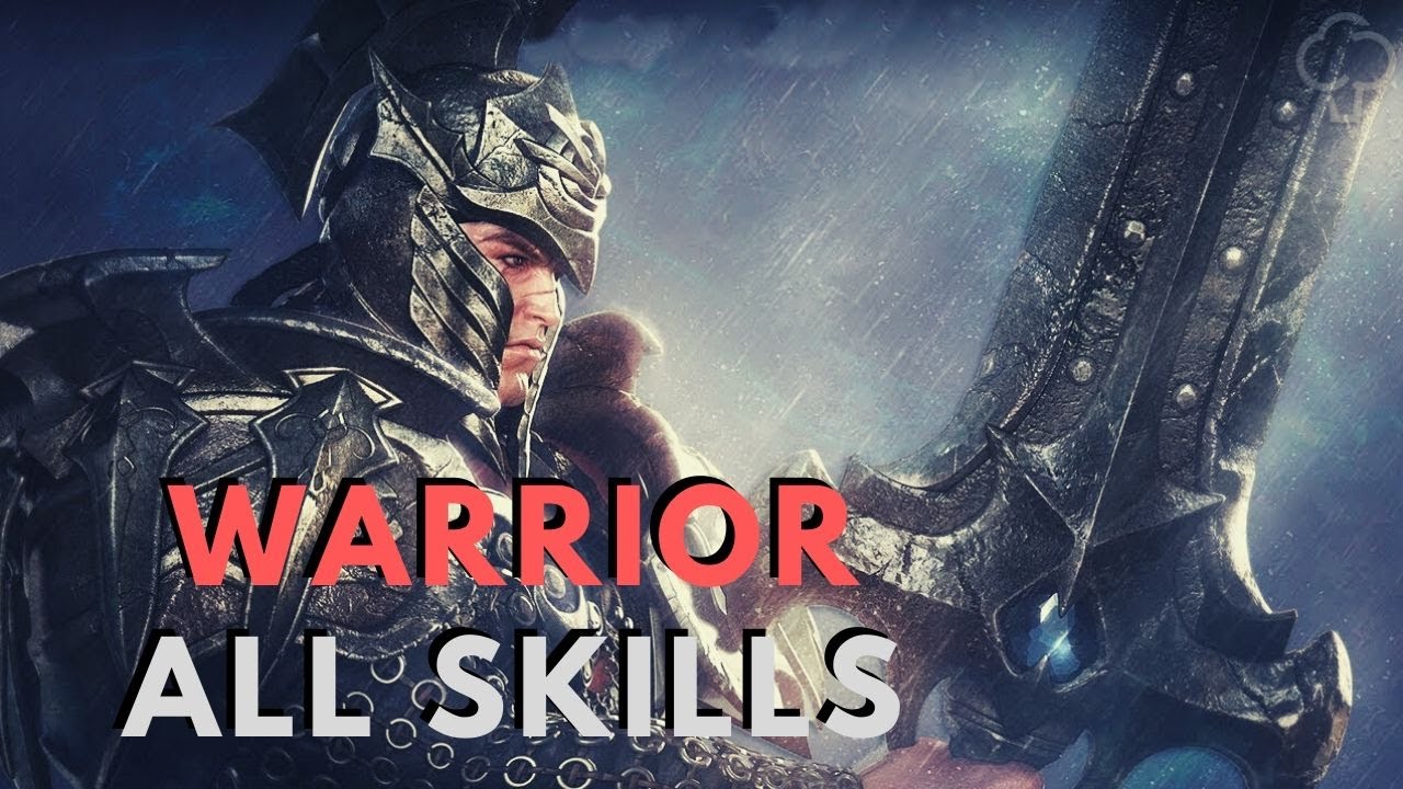 Lost Ark Online Warrior ALL SKILLS