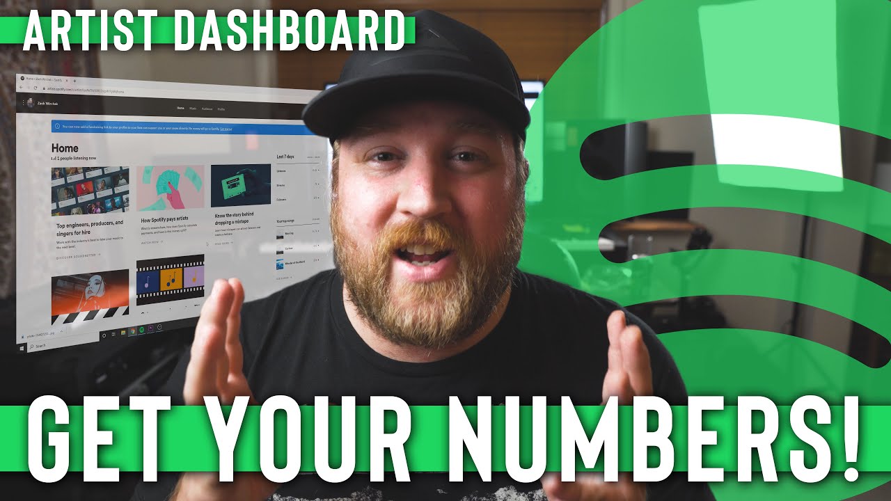 What is SPOTIFY ARTIST DASHBOARD?!  Get YOUR Numbers!  *Walk Through*