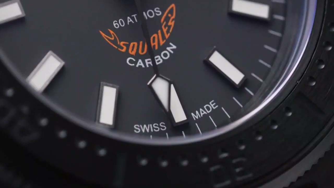 Squale - Discover the NEW T183 Forged Carbon l Jura Watches