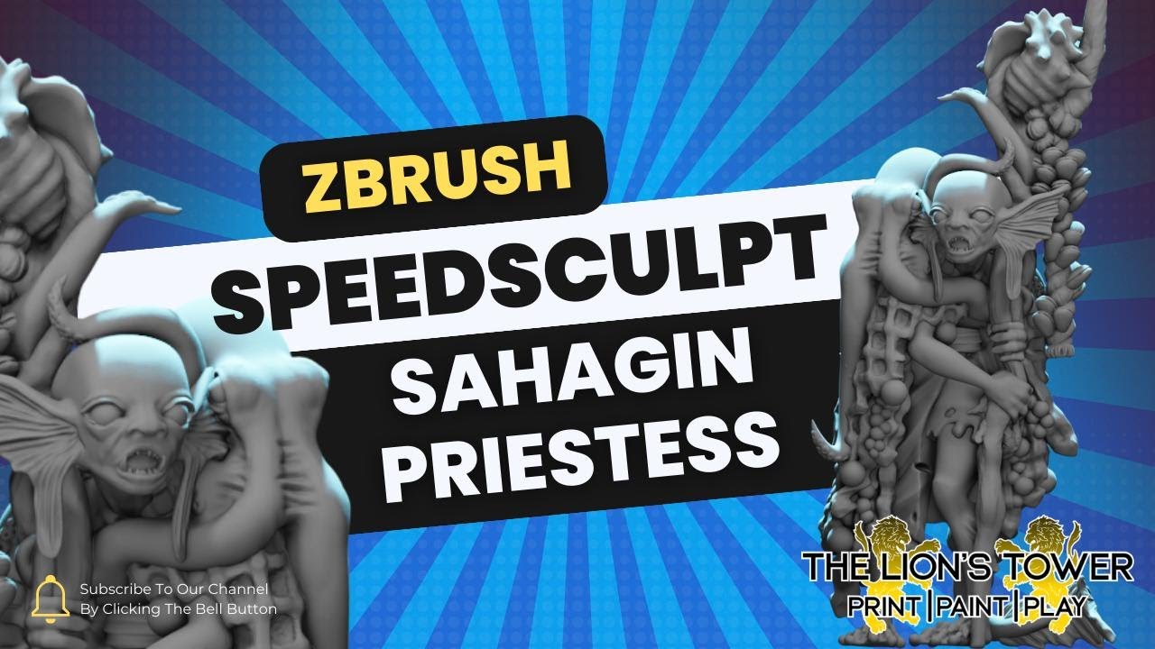 Sahagin priestess speedsculpt