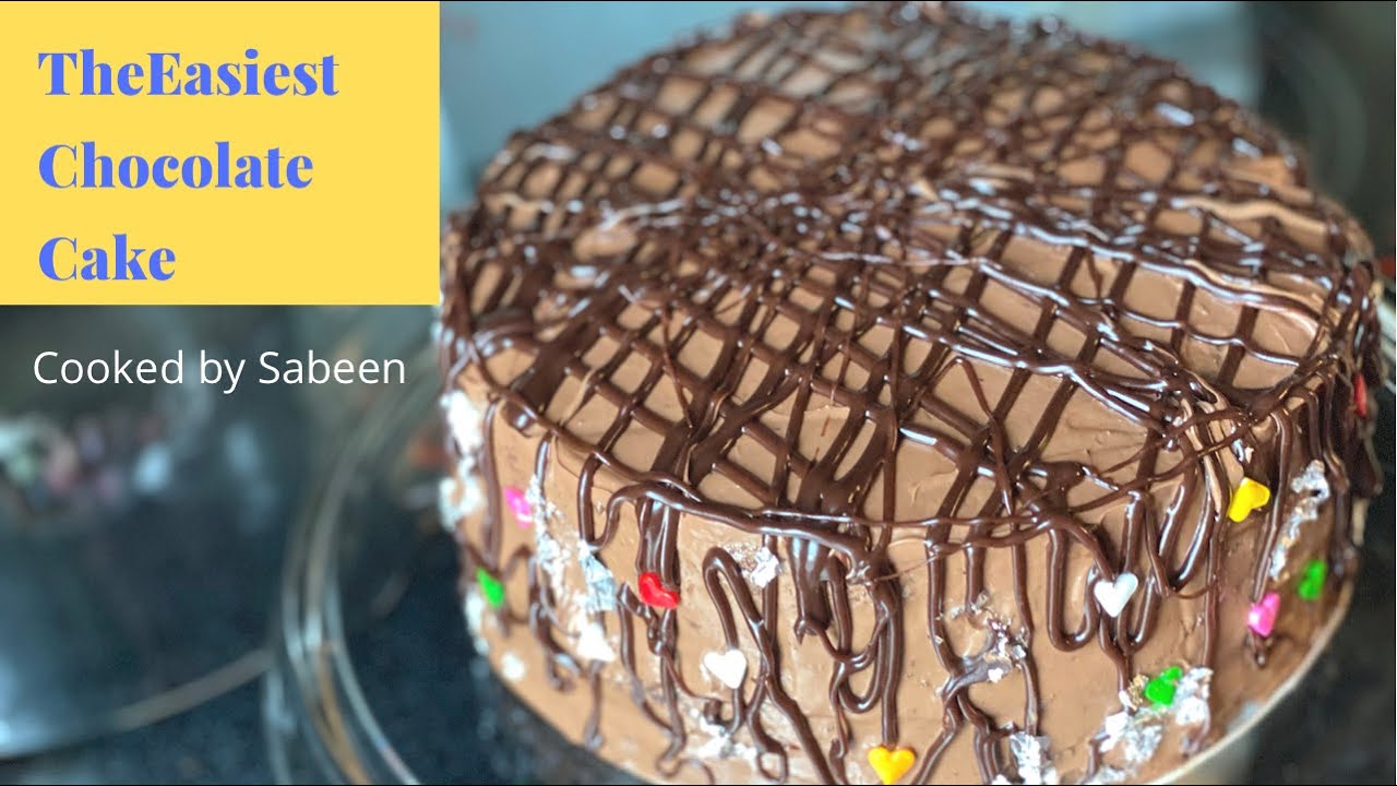 One bowl Chocolate Cake | Cooked By Sabeen