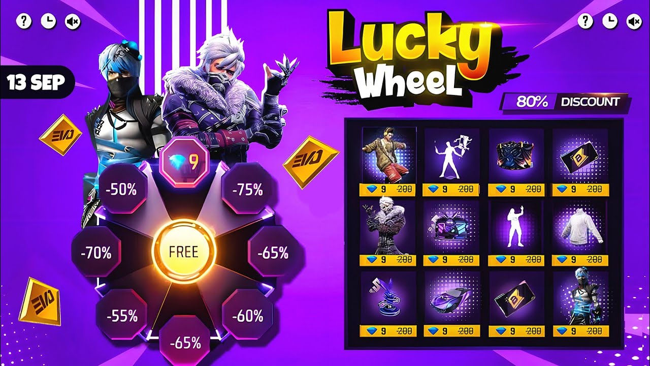 Ob51 Новое событие со скидкой 100% в Free Fire 💥 | Следующая акция со скидкой в ​​Mystery Shop | ...