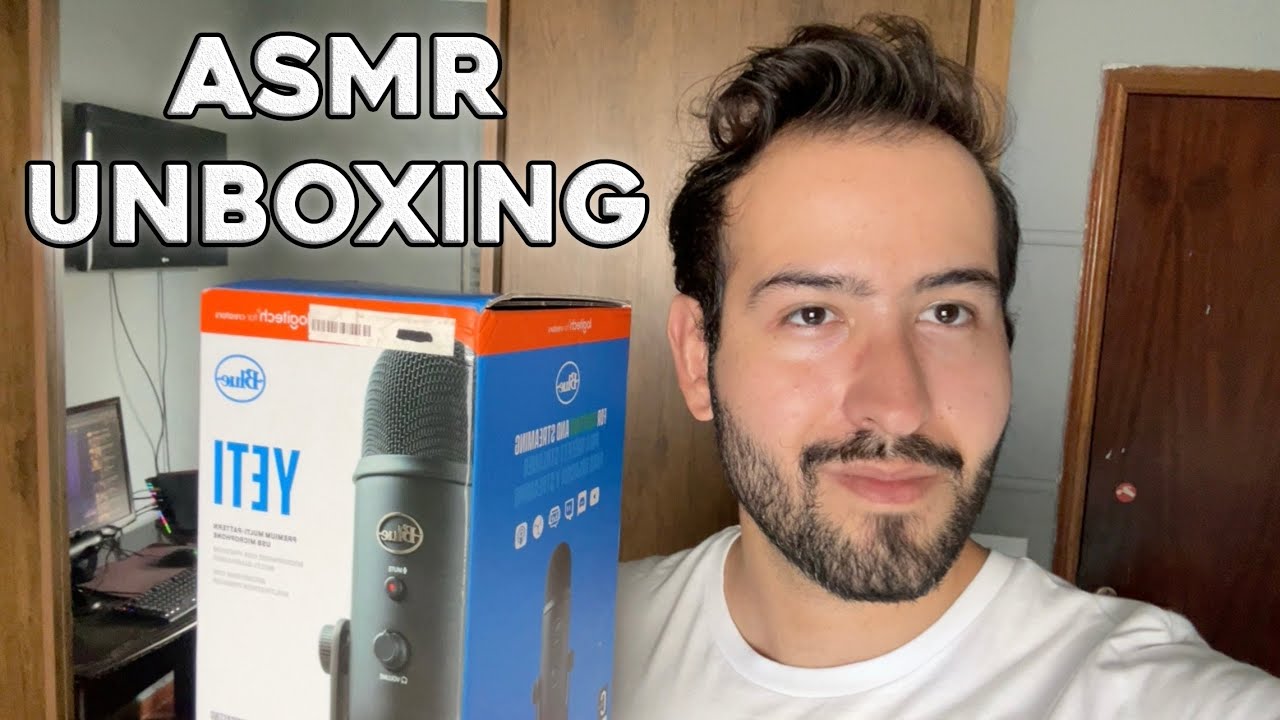 ASMR | UNBOXING DO NOVO MICROFONE + TESTE – BLUE YETI 🎙️✨