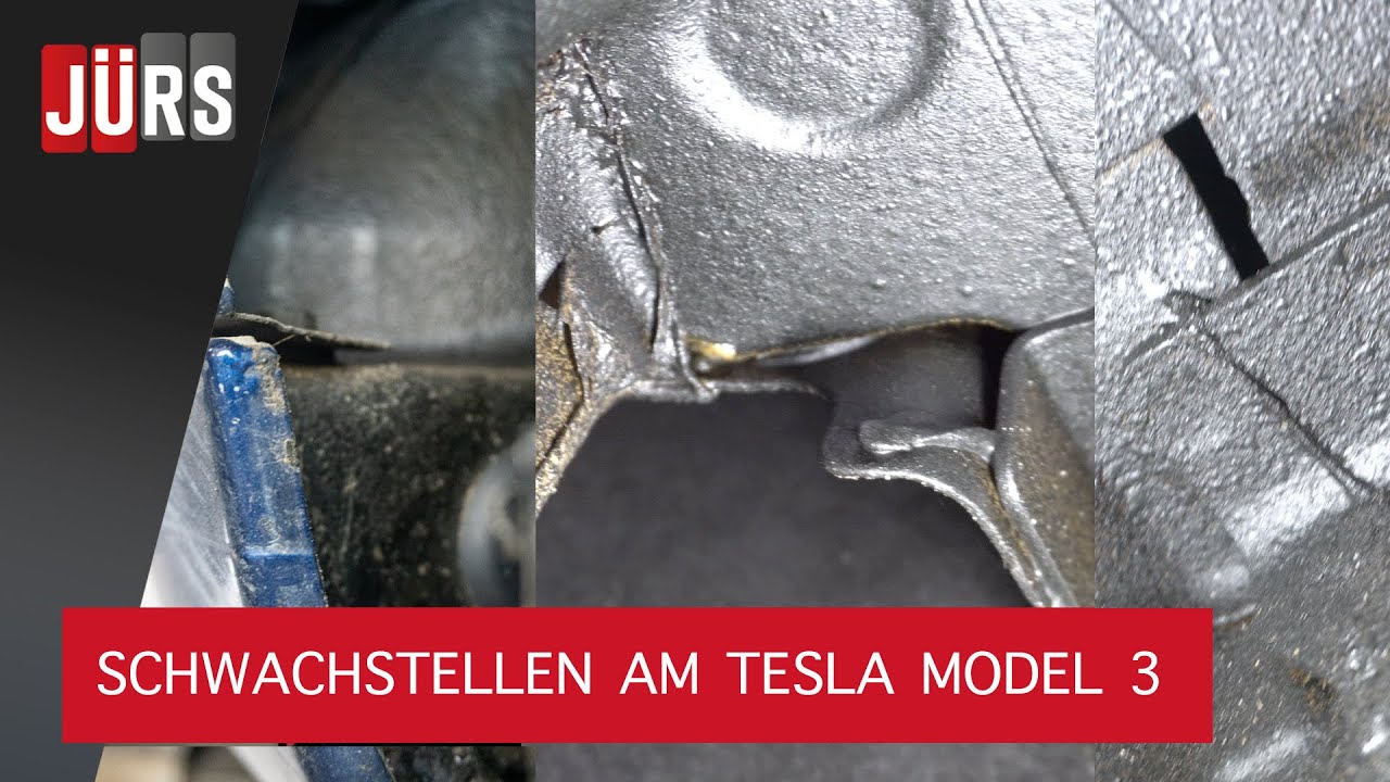 Schwachstellen beim Tesla Model 3