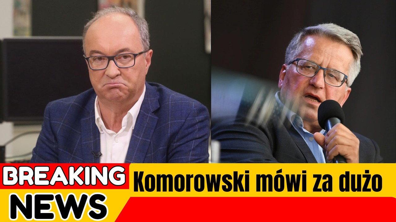 Komorowski ujawnia prawdę o Czarzastym! Powiedział za dużo!