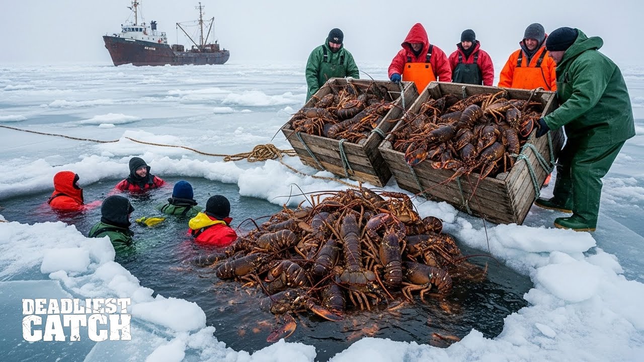 How Harvesting 10,000 Lobsters Before the Typhoon Strikes Becomes a $400,000 Race Against Time
