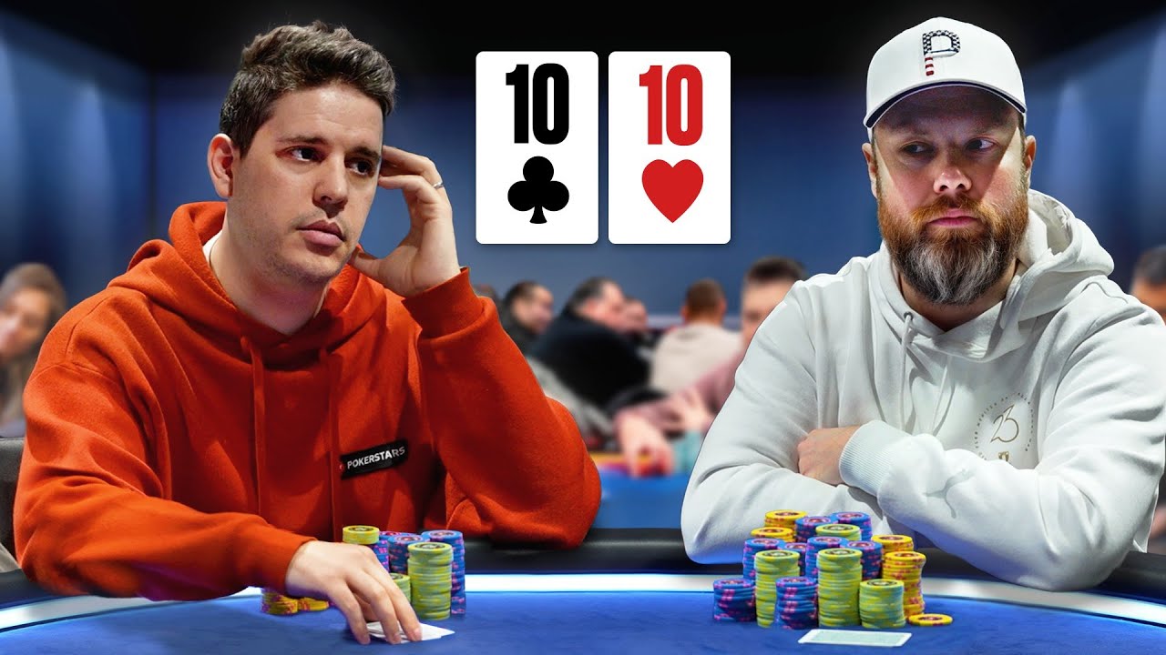 ALL IN con DIECES con UN MILLÓN EN JUEGO !!
