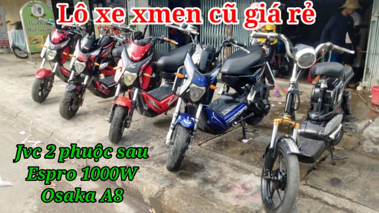 L&ocirc; xe điện cũ xmen gi&aacute; rẻ JVC 2 phuộc sau 2020 si&ecirc;u đẹp | xe điện thi&ecirc;n ph&aacute;t