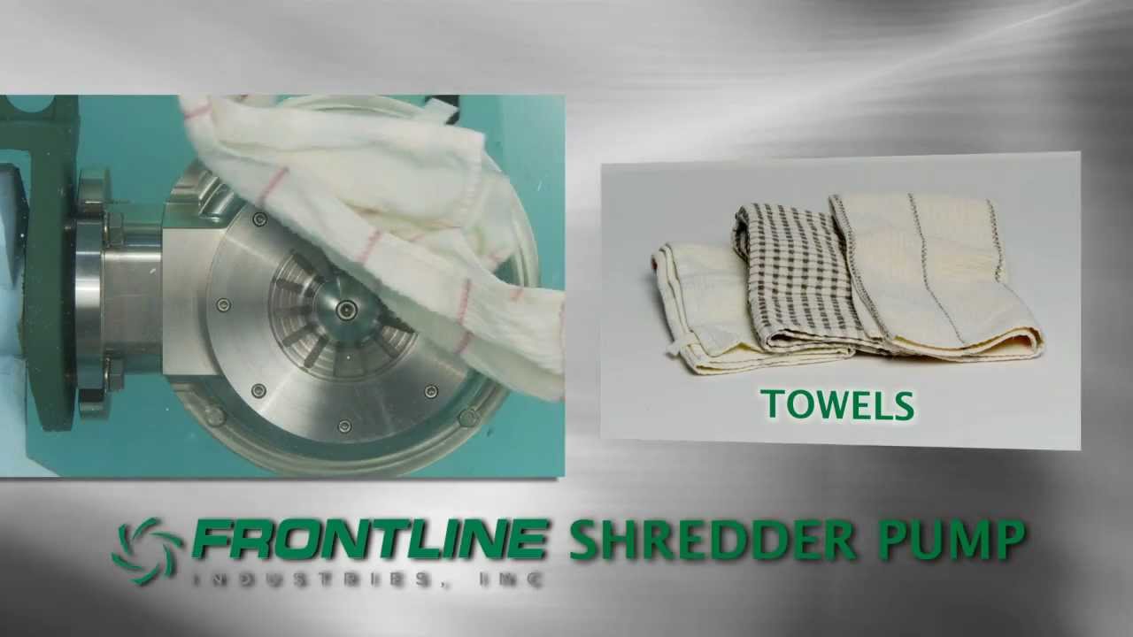 Frontline Shredder Pump