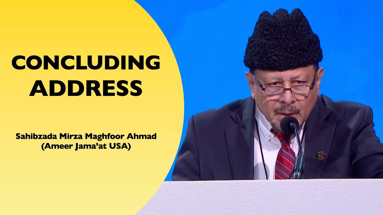 Concluding Address- Jalsa Salana USA 2024 (Sunday)