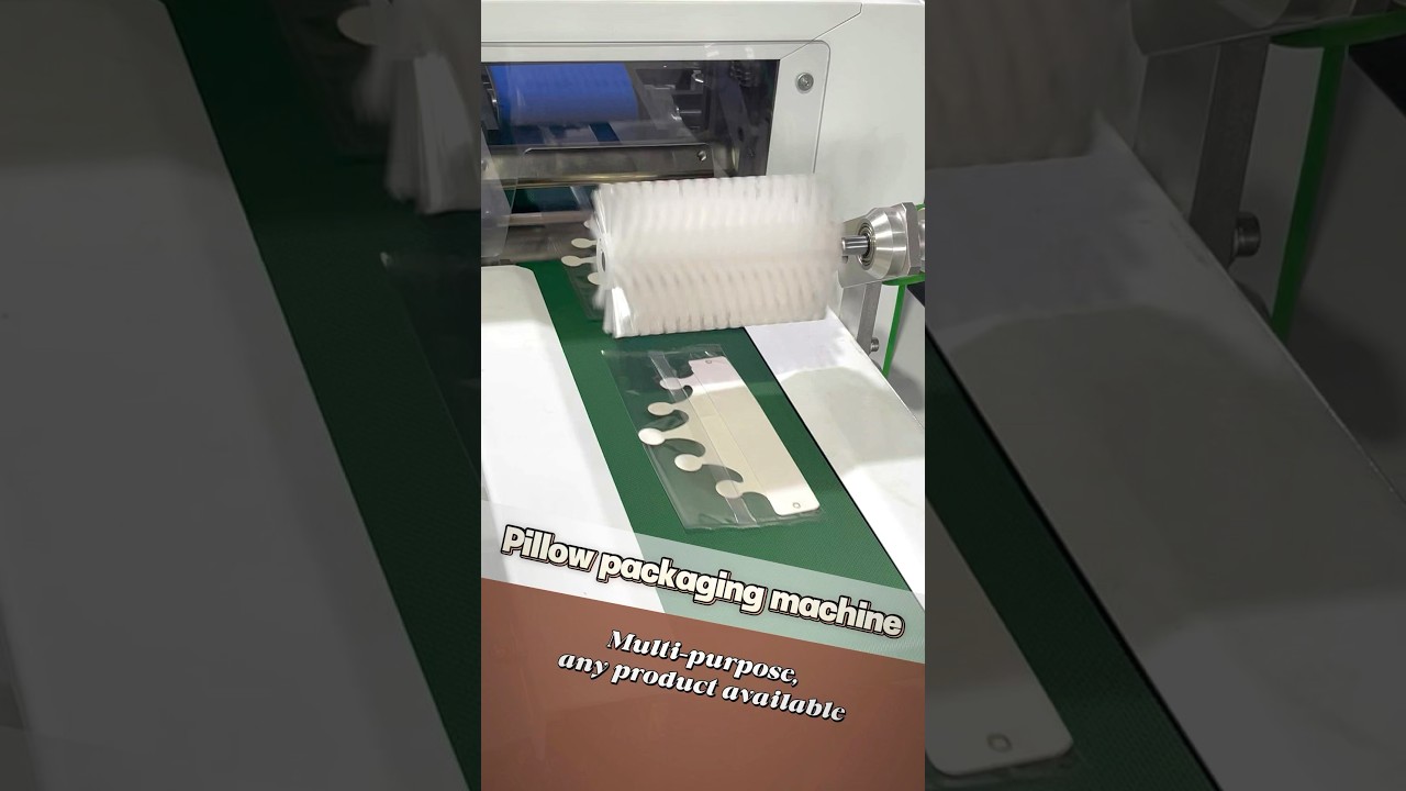Universal pillow packaging machine. #packingmachine #machine #packagingsolution