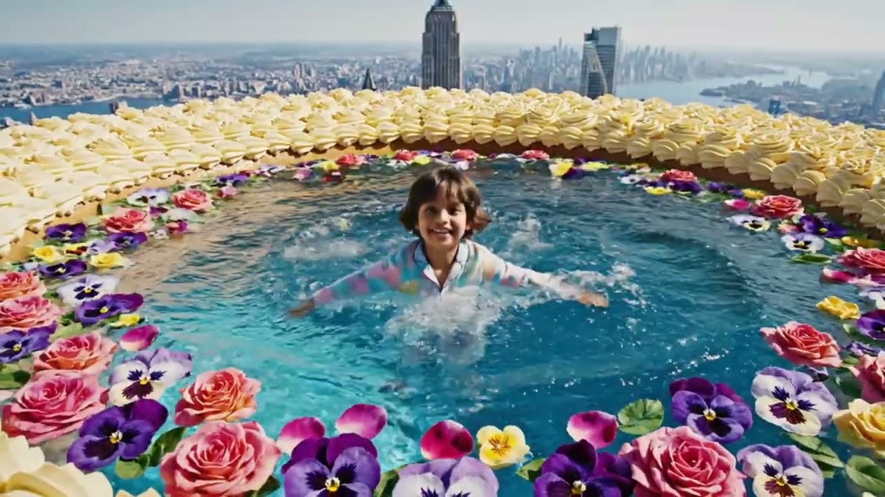 Which Pool Would You Jump In? Satisfying & Relaxing AI ASMR