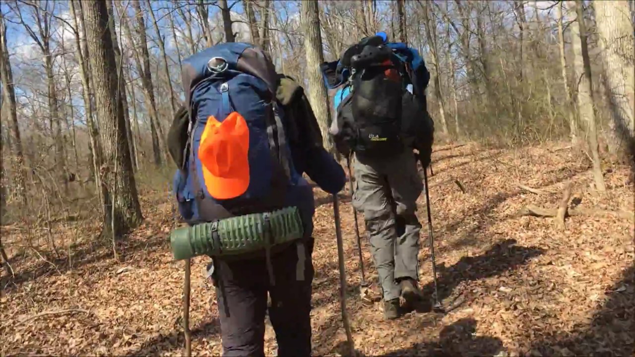 Backpacking.....  Two Lakes Loop Trail