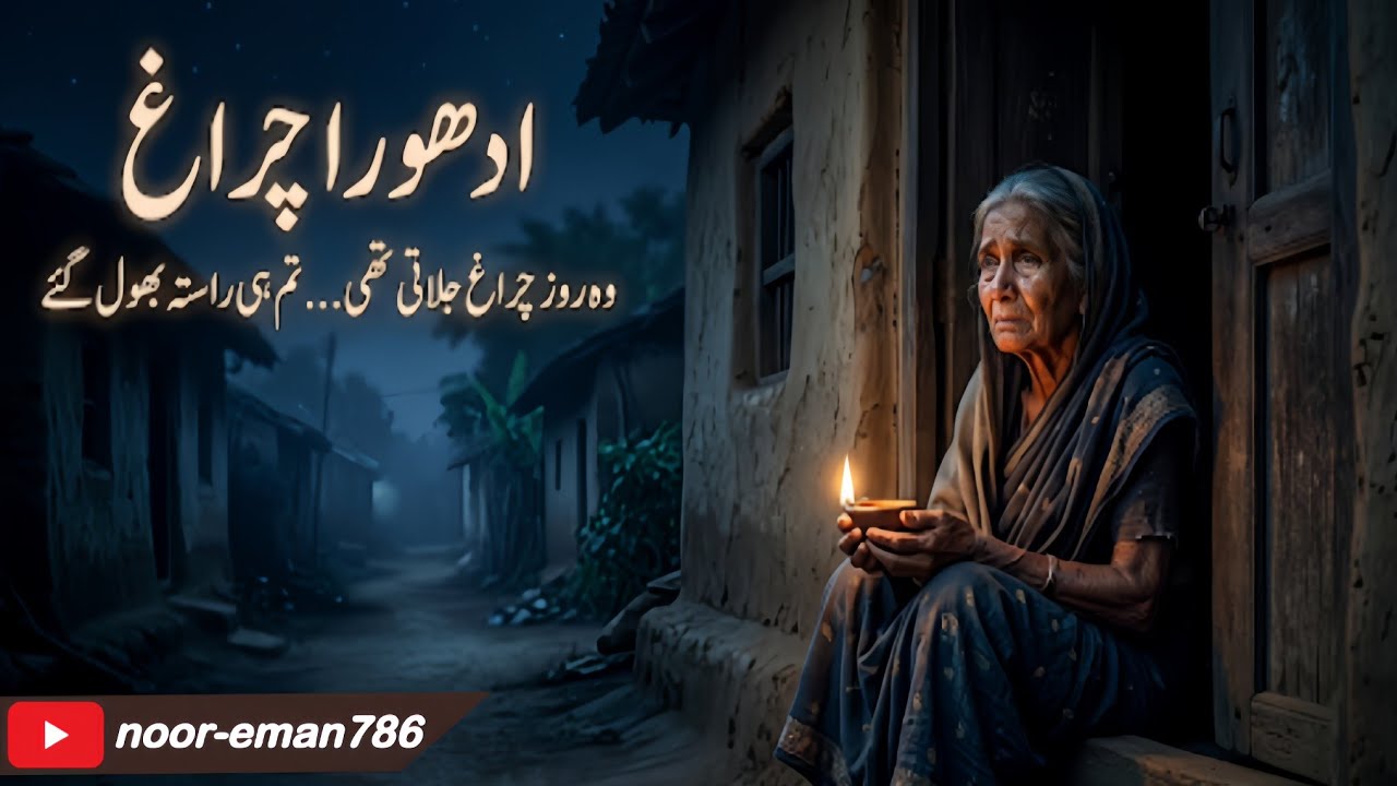 Adhoora_Chiragh | ادھورا چراغ ||Walideen Ka Adab Q Zarori. #fyp #trendingKhani #urdukhaniyan #sabaq