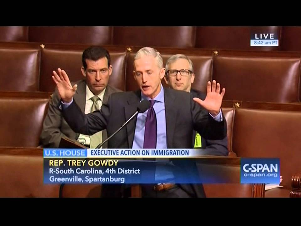 Chairman Gowdy: One Person Does Not Make Law